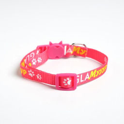 Ошейник для кошек с фастексом Glaмур, 30 х 1 см - Пушистое счастье фото 2