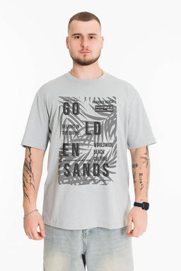 Футболка М125061Па серый