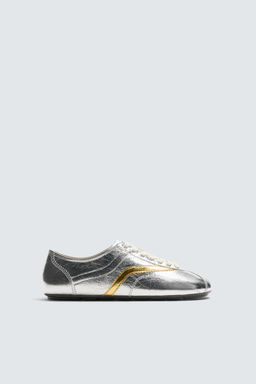 LEATHER TRAINERS HARRY LAMBERT FOR ZARA X DISNEY  фото 5