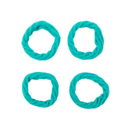 CHERRY MARY R6026 Набор резинок для волос 5 х 4 шт. №03 бирюзовый фото 4