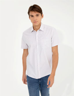 Bej Regular Fit K_sa Kollu G_mlek - Pierre cardin фото 4