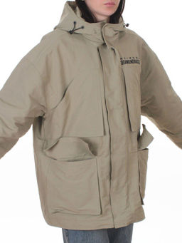 3106 GRAY Куртка демисезонная женская (100 гр. холлофайбер) - Fashion фото 2