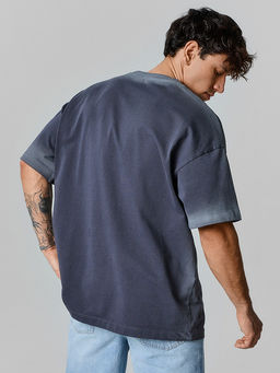 Футболка прямая мужская серая - Mark formelle фото 4