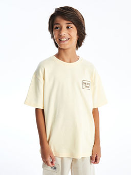 Bisiklet Yaka Tok Kuma? Erkek ?ocuk Ti??rt - Waikiki фото 5