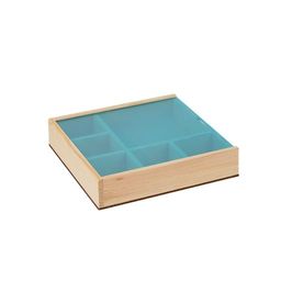 Заготовка для декорирования Mr. Carving ВД-736 Органайзер №4 с крышкой сосна 20.8 х 20.8 х 4 см 6 ячеек