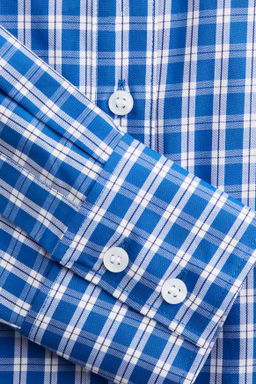 Camisa corta en popelina de algod?n - H&m фото 3