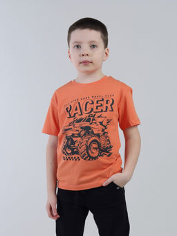 CRB wear / CSKB 64010-29-431 Футболка для мальчика,оранжевый/Ex.Cherubino