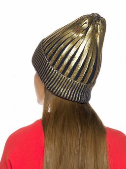 PELICAN, шапка для девочек, Золотой  фото 3