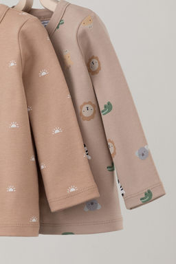 К 300450-2уп/зоопарк,маленькие солнышки, набор кофточка