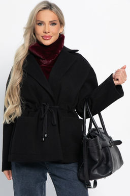 Пальто-пиджак (черный) Б15084-7М