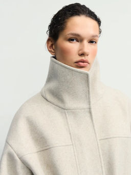 Парка из пальтовой ткани на кулиске / Zarina  фото 10