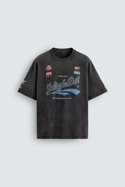 GRAPHIC LOGO T-SHIRT - Zara фото 9