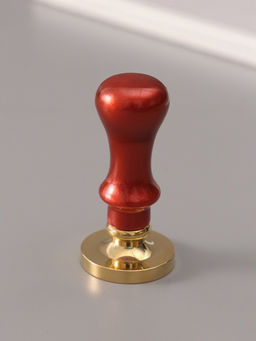 Печать для сургуча с пластиковой ручкой «Бабочка в колючей проволоке», 6.3×3×3 см