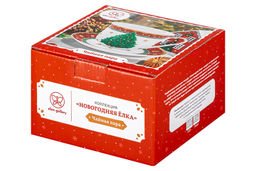 Чайная пара 2 пр. 450 мл 14*11*8,5 см Новогодняя ёлка красный узор NEW BONE CHINA - Elan gallery фото 16