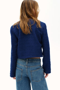 Chaqueta corta en boucle - H&m фото 3