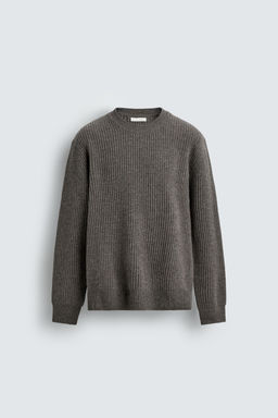 TEXTURED WOOL JUMPER - Zara фото 17
