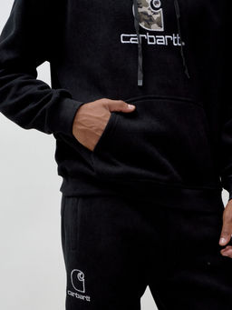 на флисе Спортивный костюм демисезонный черного цвета - Mtforce фото 9