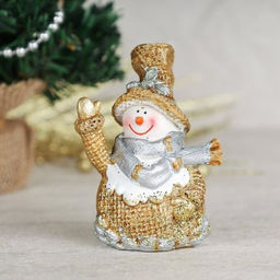 Фигурка Снеговичок 8 см / CHR007 /уп 3/384/Новый год - Галеонтрейд фото 3