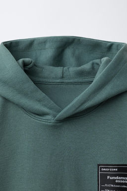 INTERLOCK SHORT SLEEVE HOODIE AND BERMUDA SHORTS SET - Zara фото 7