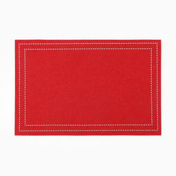 Набор декоративных новогодних салфеток «Доляна. Стиль», 2 шт., красные, 30×40±5 см