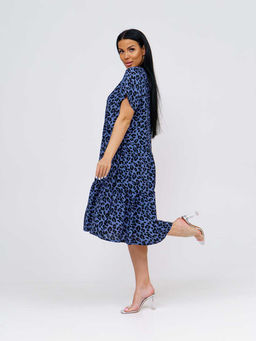 Платье женское, цвет синий