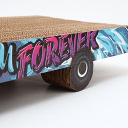 Когтеточка из картона с кошачьей мятой Котики Forever - Пушистое счастье фото 8