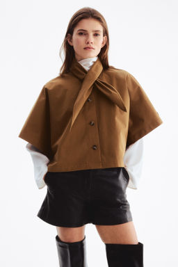 Capa estilo gabardina con fular - H&m фото 3