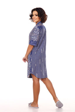 Халат-рубашка Эльза (46-60) - Serenada фото 4