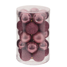 Набор из 25шт Украшение новогоднее "Шар", D 3 см, L8 W8 H13 см