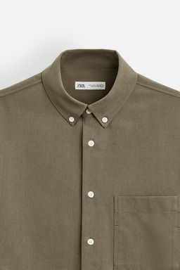 LYOCELL - COTTON SHIRT - Zara фото 24