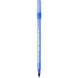 Цена за 2 шт. Набор ручек шариковых 4 штуки BIC "Round Stic Classic", узел 1.0 мм, среднее письмо, синие чернила
