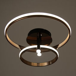 Светильник «Лоекс» 2xLED 90 Вт золото 66×50×19 см BayerLux