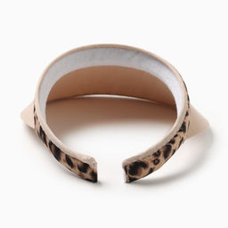 Козырёк MINAKU Leopard, пудровый, размер 56-58