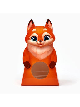 Цена за 5 шт. Коробка складная с окном «Лисичка», 9×14×6 см