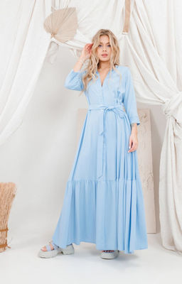 Платье AMORI 9655 голубой