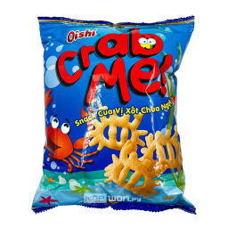 Чипсы со вкусом краба остро-сладкие Crab Me Oishi, Вьетнам, 68 г Акция