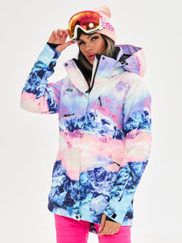 Женская горнолыжная сноубордическая куртка Alpha Endless Ultra Chaleur SNB 423/316_9 Разноцветный