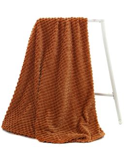 Плед Квадро 200х220 см (Коричневый)