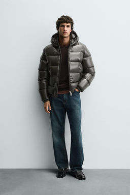 CAZADORA 80% PLUM?N - 20% PLUMA WATER REPELLENT / Khaki oscuro