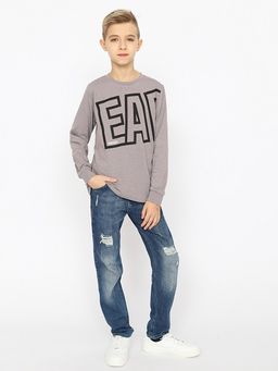 CRB wear/CWJB 63345-23-341 Джемпер для мальчика,серый/Ex.Cherubino