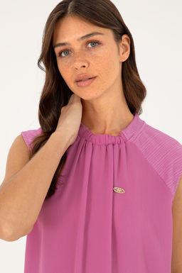 U. S. Polo Assn / Женская фиолетовая футболка - U.s. polo assn фото 9