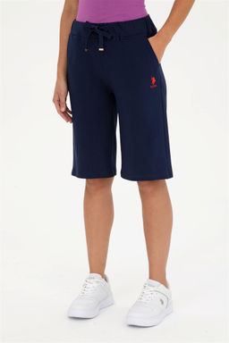 Женские темно-синие вязаные шорты Неожиданная скидка в корзине - U.s. polo assn фото 2