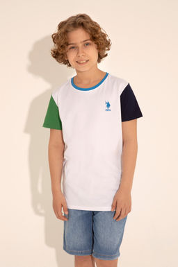 Белая футболка для мальчика - U.s. polo assn фото 10