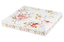 Набор тарелок 2 пр. 26*26*2 см Яблоневый цвет на белом NEW BONE CHINA - Elan gallery фото 4
