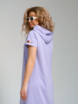 970 Платье-мантия "Лиловый"