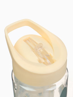 Поильник детский с трубочкой «Дино», 350мл., цвет бежевый Крошка Я