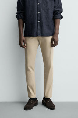 PANTAL?N CHINO SKINNY FIT / Beige - Zara фото 10