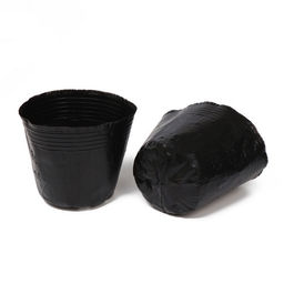 Пакет для рассады, 800 мл, d=13 см, h=11 см, полиэтилен, толщина 50 мкм, чёрный, Greengo