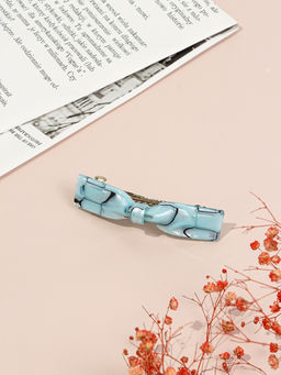 Цена за 3 шт. Заколка-автомат для волос "Велия" сияние, 9 см, микс