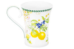 Кружка 400 мл 13*9*12 см Лимоны NEW BONE CHINA - Elan gallery фото 7